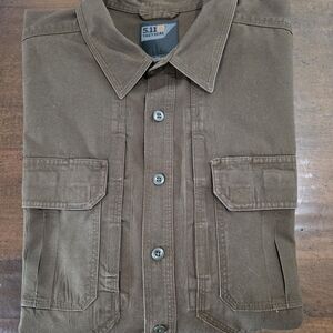 5.11 Tactical Men's Brown Long Sleeve Fielf